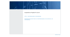 Desktop Screenshot of fep.phzh.ch